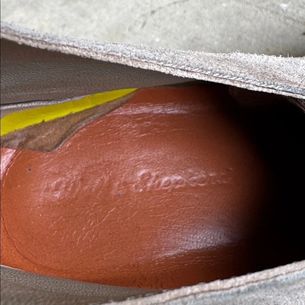 Wolf & Shepherd mens 8.5 M tan suede leather chukka style hybrid boots